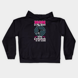 Cartwheel Mom Kids Hoodie